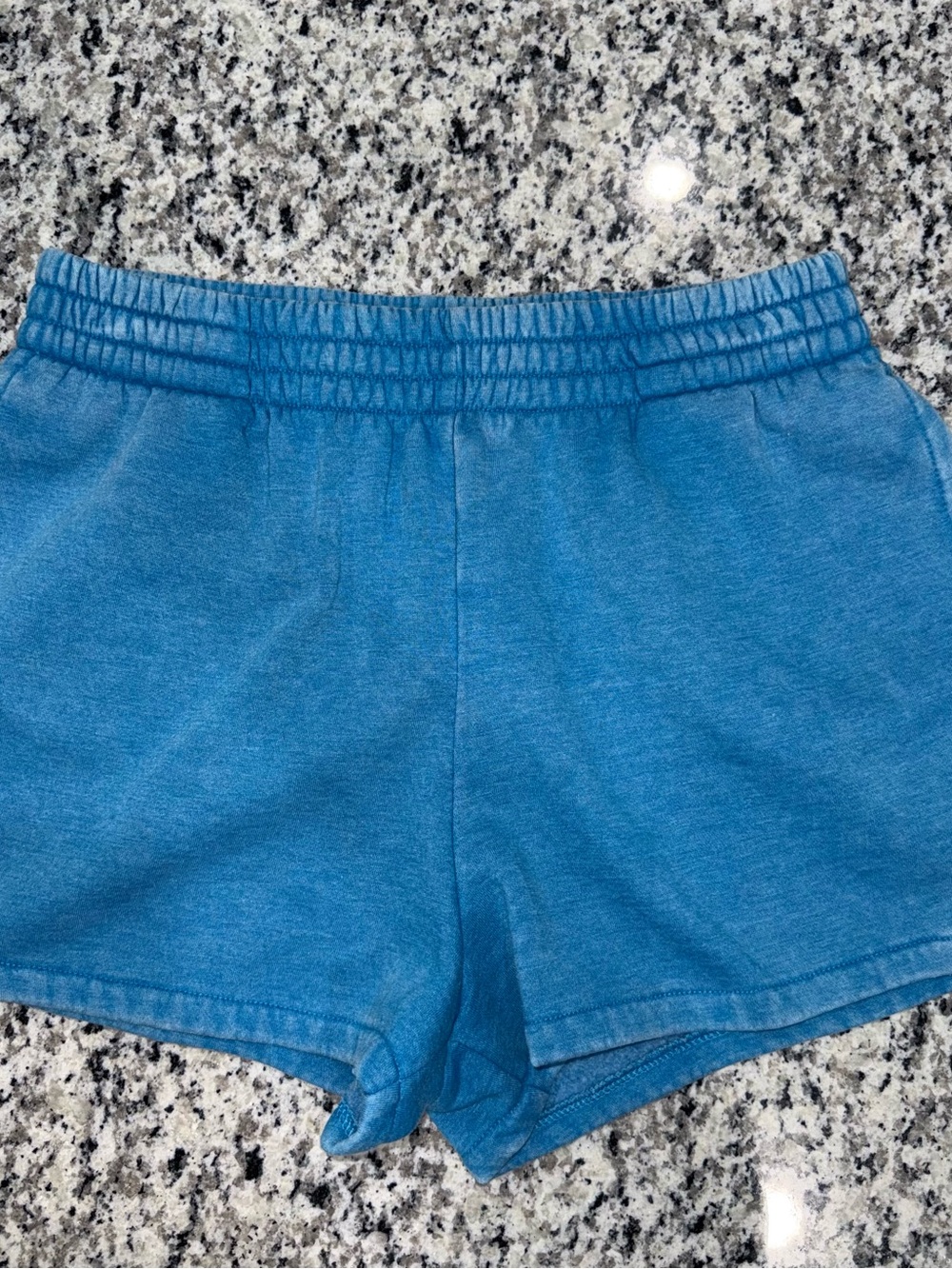 Zenana Outfitters Blue Athletic Shorts